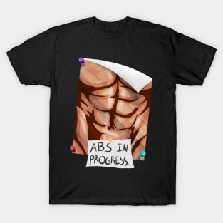 Abdominal Muscles At Work T-Shirt